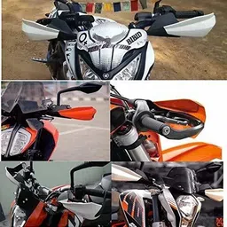 aowbikes KT-RED-HAND-GUARD-02 Handlebar Hand Guard image 4