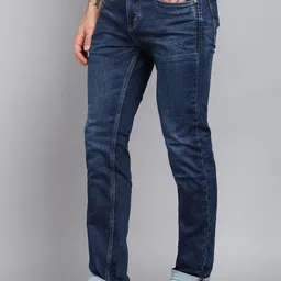 killer Men Slim Mid Rise Blue Jeans image 3