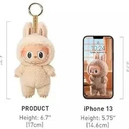 hitwa Labubu Doll – Original Soft Plush Toy with Signature Mischievous Smile - 17 cm image 2