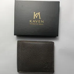 kavven Men Black Artificial Leather Wallet-picture-37