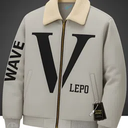 futse peno Men Printed Casual Jacket image 3