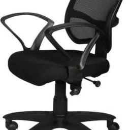 guru Leather, Synthetic Fiber Office Adjustable Arm Chair image 3
