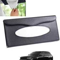 maties Black Rectangle Tissue Holder For Office,Home,Car For Grand Cherokee Jeep 2023 Vehicle Tissue Dispenser-picture-15