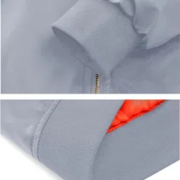 mia fashion Men Solid Bomber Jacket image 3