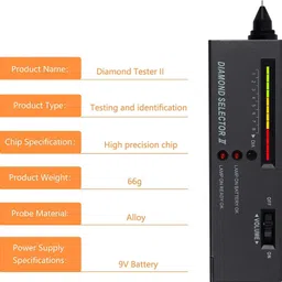 atar Diamond Tester Machine | High Accuracy Diamond Tester Tool With 9V Battery 1 Pcs image 4