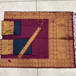 divastri Embellished Semi Stitched Lehenga Choli image 4