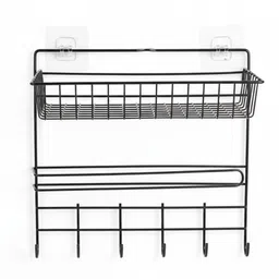 woodastia Dish Drainer Kitchen Rack Iron image 3