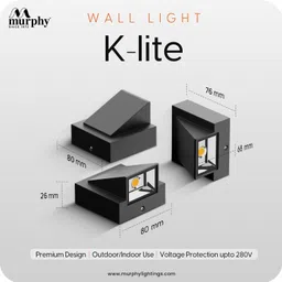 murphy Uplight Wall Lamp With Bulb image 3