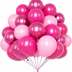 Solid Pink, Chrome & Pastel Balloons Garland Decoration Kit Balloon-image-9