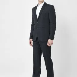 crimsoune club Men 2 Pcs Set Checkered Suit image 3