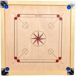 umavrt stupefying 32 Inch white Carom Board [ Coins & Striker and powder pack] 80 cm Carrom Board-picture-19