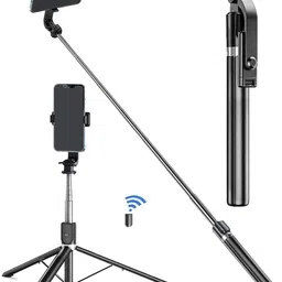 NETZI Bluetooth R1L Tripod Stick with LED Light Tripod-picture-44