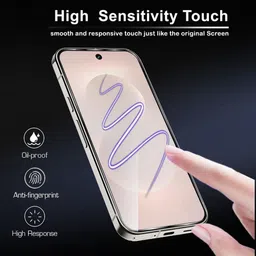 O2MG Edge To Edge Tempered Glass for Moto g67 power 5G image 4