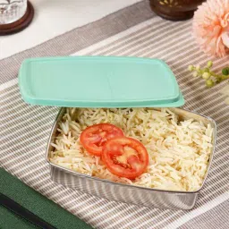 ceradeco 400 ml Green Stainless Steel Lunch Box-picture-17