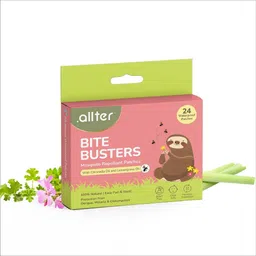 allter Bite Buster, Natural Mosquito Repellent Patches, With Citronella & Lemongrass-picture-12