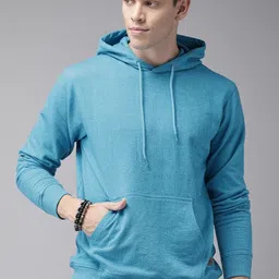 roadster Men Full Sleeve Solid Hooded Sweatshirt-picture-14