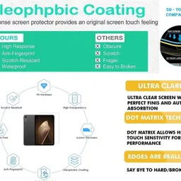 Bigil Tempered Glass Guard for Xiaomi Pad Mini Tablet 8.8 inch Tablet image 2