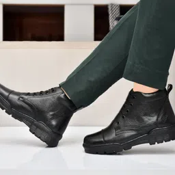 european 100% Rich Quality Genuine Leather Boots For Men-picture-15