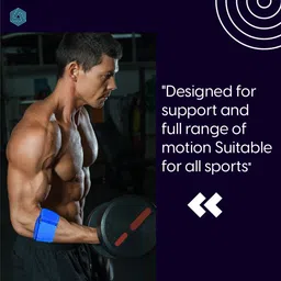 boldfit Elbow Support Tennis Elbow Supporter For Gym Elbow Guard Elbow Sleeve Elbow Band Elbow Support image 5