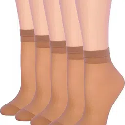 ramnretail Women Self Design Ankle Length image 4