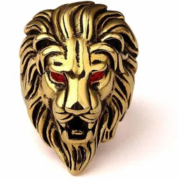 Alloy, Metal Gold Plated Ring-image-4