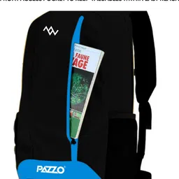 pazzo Small 20 L Backpack Sky (1 Compartment - Small Bag) for College/School/Office/Daily Use image 4