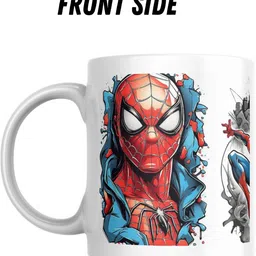 dryclap SPIDERMAN PRINTED COFFEE MUG Ceramic Coffee Mug image 1