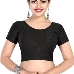 priyanka traders Round Neck Women Blouse-picture-33
