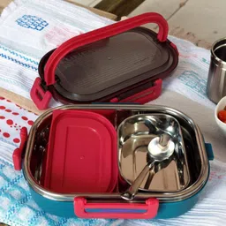 prortix mart GR-01 2 Containers Lunch Box image 2