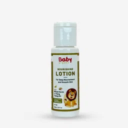 Non-Sticky and Nourishing Ayurvedic Baby Lotion with Aloevera 30ml-image-6