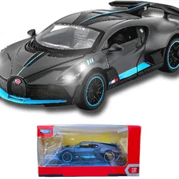 Pull Back Sports Car 1:32 Scale Alloy Metal Model-image-10