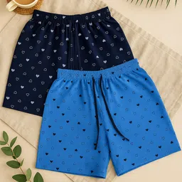 zakhifashion Pack of 2 Printed Women Multicolor Regular Shorts-picture-13