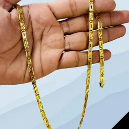 rkb sales 1gm gold plated High Quality Indian Polished chain men Gold-plated Plated Alloy Chain-picture-21