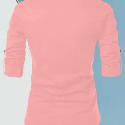 sopani Men Solid Cotton Blend Straight Kurta image 2