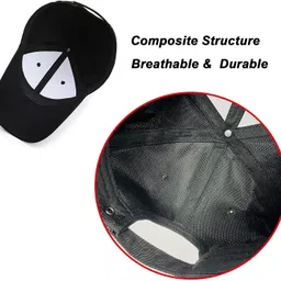 classymessi Solid, Self Design Sports/Regular Cap image 3