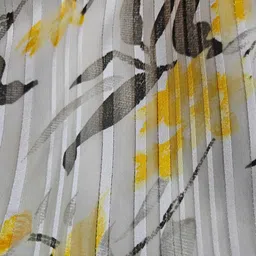 alpine style Women Floral Print Chiffon Anarkali Kurta image 4