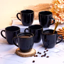 storepedia Pack of 12 Ceramic Tea Cups Set of 12 200ml Coffee Cup & Coffee Mug Set for Home, Office & Kitchen-picture-13