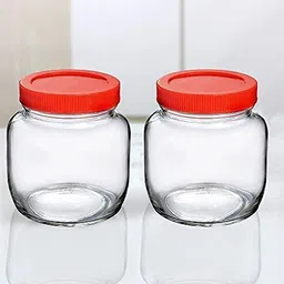 tinsuhg Glass Cookie Jar - 250 ml image 1