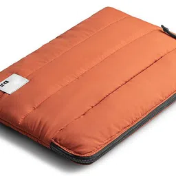 dailyobjects Tangerine Stria Laptop Sleeve - Medium Laptop Sleeve/Cover image 5