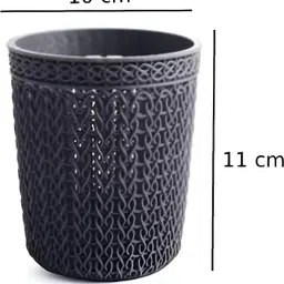 dignesh Plastic Round Shape Basket for Organize Home Office Kitchen Storage Basket image 3