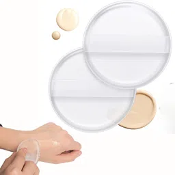 mil9us 1Pc Reusable Powder Puff Soft Face Makeup Silicon Sponge, Foundation Sponges Set image 1
