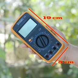 dfruo Digital DT9205A Multimeter with Probes Multi-Range Ohmmeter ML05 Multi-Range Ohmmeter image 2