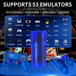 GS5 Mini Game Console | 3D PSP, PS1, N64 | Dual Wireless Gamepads Special Edition image 3
