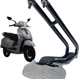 Dhe Best Accessories Rear Ladies Footrest Foot Rest For Chetak 2903 Foot Rest image 1