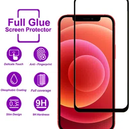 Gorilla Glass Edge To Edge Tempered Glass for Apple iPhone 12, Apple iPhone 12 Pro image 2