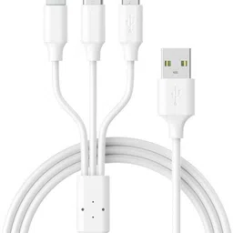 LA'FORTE USB Type C Cable 2 A 1.2 m 3 in 1 PVC Soft and Superior-picture-20