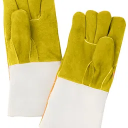 donizard High-Temperature Leather Welding Gloves Heat & Fire Resistant Cut-Proof Trusted Leather Safety Gloves image 4