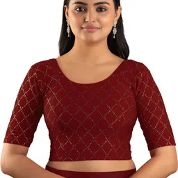 mayank bazaar Round Neck Women Blouse image 1