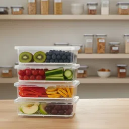 vixmart Plastic Fridge Container - 1500 ml-picture-18