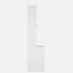 woodbuzz Fusion Hutch Desk in Frosty White And Pink Finish image 5